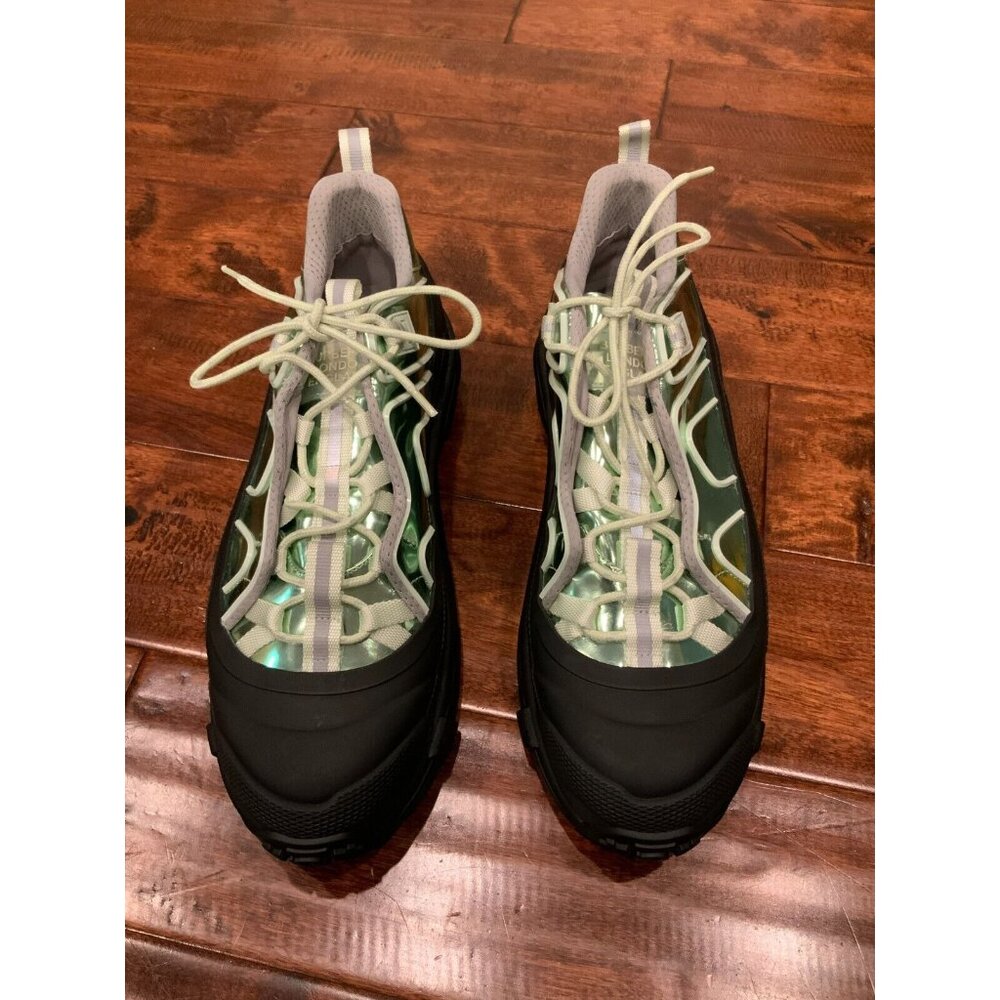 Burberry Arthur Pistachio Green GOAT Exclusive Sneaker $950 Size 47 (IT) 14 (US) - Picture 3 of 11